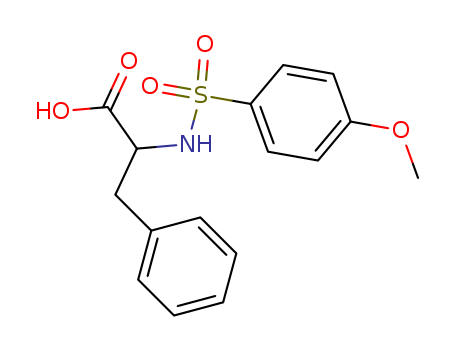 2-{[(4-Methoxyphenyl)sulfonyl]amino}-3-phenylpropanoic acid
