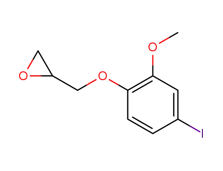 (+/-)-2-(4-iodo-2-methoxyphenoxymethyl)oxirane