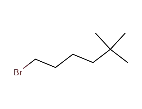 Molecular Structure of 15898-91-6 (Hexane, 1-bromo-5,5-dimethyl-)