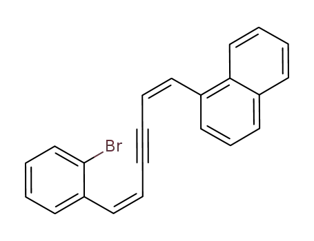 (Z,Z)-1-(2-bromophenyl)-6-(1-naphthyl)-1,5-hexadien-3-yne