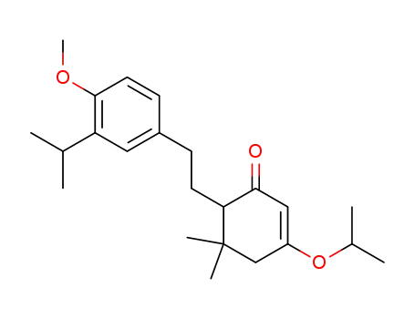 3-Isopropoxy-6-[2-(3-isopropyl-4-methoxy-phenyl)-ethyl]-5,5-dimethyl-cyclohex-2-enone
