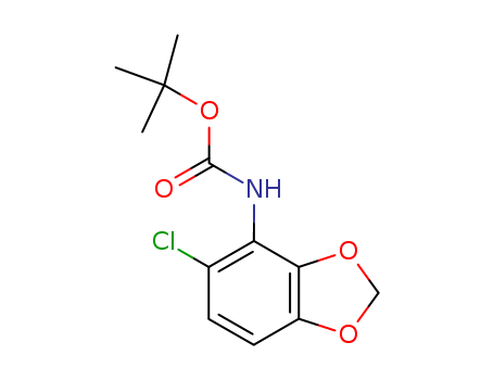 tert-Butyl (5-chloro-1,3-benzodioxol-4-yl)carbamate