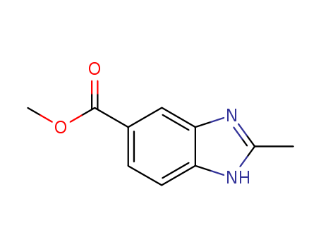 1H-Benzimidazole-6-carboxylicacid, 2-methyl-, methyl ester