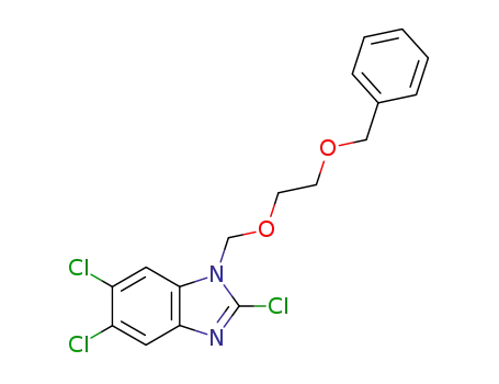 1-(2-Benzyloxy-ethoxymethyl)-2,5,6-trichloro-1H-benzoimidazole