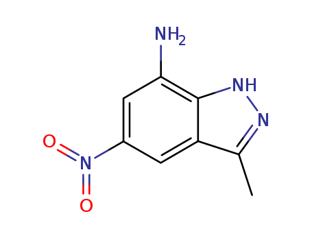 3-METHYL-5-NITRO-1H-INDAZOL-7-AMINE