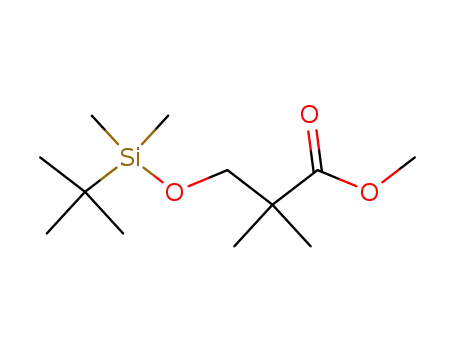 Propanoic acid, 3-[[(1,1-dimethylethyl)dimethylsilyl]oxy]-2,2-dimethyl-,
methyl ester