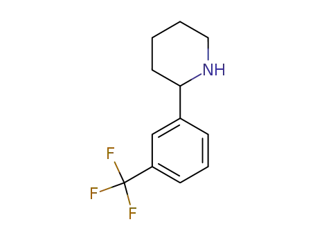 Molecular Structure of 383128-75-4 (2-[3-(TRIFLUOROMETHYL)PHENYL]PIPERIDINE)