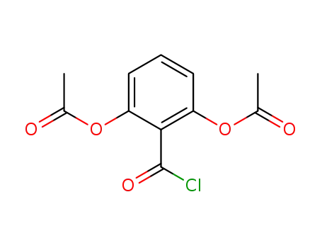 Acetic acid 3-acetoxy-2-chlorocarbonyl-phenyl ester