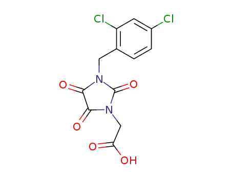 2-[3-(2,4-DICHLOROBENZYL)-2,4,5-TRIOXO-1-IMIDAZOLIDINYL]ACETIC ACID