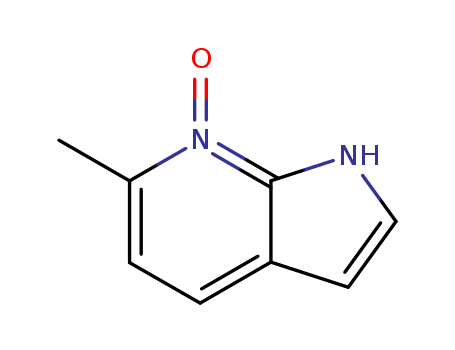 1H-Pyrrolo[2,3-b]pyridine, 6-methyl-, 7-oxide