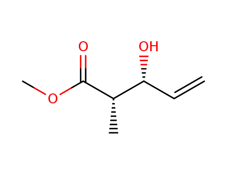 (2S,3R)-3-Hydroxy-2-methyl-pent-4-enoic acid methyl ester