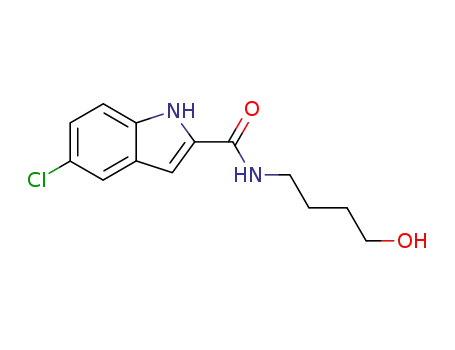 1H-Indole-2-carboxamide, 5-chloro-N-(4-hydroxybutyl)-