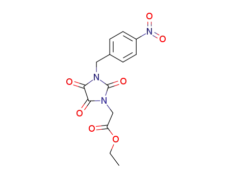 ETHYL 2-[3-(4-NITROBENZYL)-2,4,5-TRIOXO-1-IMIDAZOLIDINYL]ACETATE