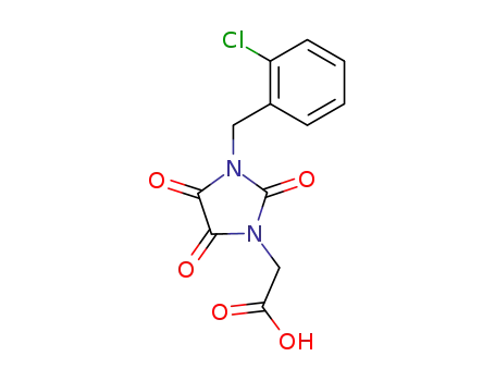3-Carboxymethyl-1-(2-chlorobenzyl)parabanic acid