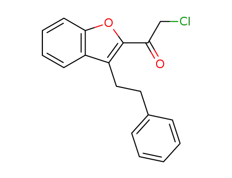 2-Chloro-1-(3-phenethyl-benzofuran-2-yl)-ethanone