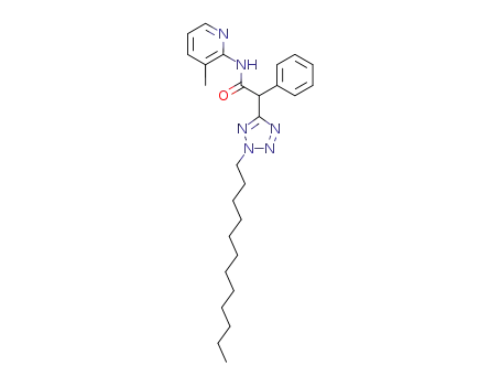 (1)-2-dodecyl-N-(3-methyl-2-pyridinyl)-α-phenyl-2H-tetrazole-5-acetamide