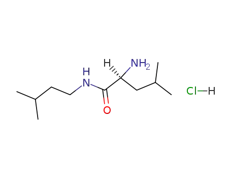 Pentanamide, 2-amino-4-methyl-N-(3-methylbutyl)-, hydrochloride (1:1), (2S)-