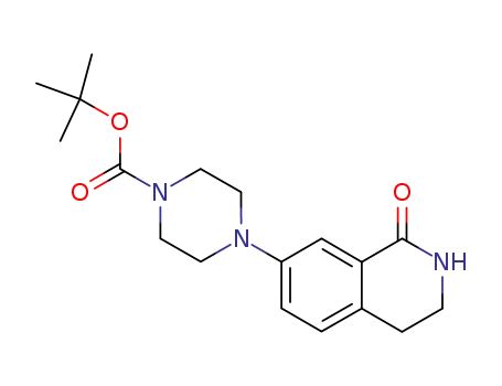 7-(4-tert-butoxycarbonyl-piperazin-1-yl)-3,4-dihydro-2H-isoquinolin-1-one