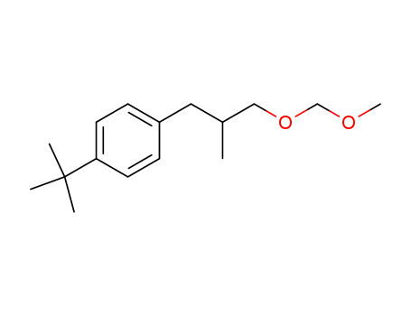 1-tert-butyl-4-(2-methyl-3-methoxymethoxypropyl)benzene