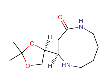 (2R)-4-((4'S)-2',2'-dimethyl-1',3'-dioxolan-4'-yl)-1,5-diazacyclononan-2-one