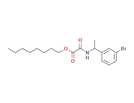 Acetic acid, [[1-(3-bromophenyl)ethyl]amino]oxo-, octyl ester