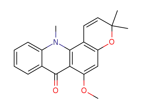 Molecular Structure of 7008-42-6 (Acronine)