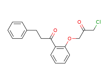 1-Chlor-3-(2-(3-phenylpropionyl)phenyloxy)aceton