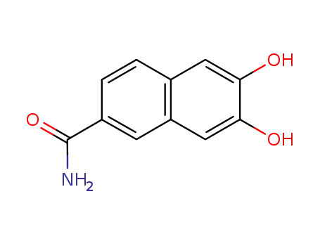 2-나프탈렌카복사미드, 6,7-디하이드록시-(9CI)