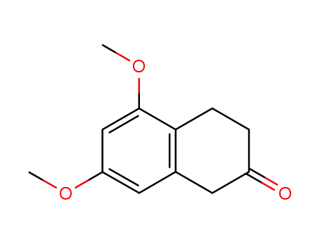 Molecular Structure of 87656-89-1 (5,7-DIMETHOXY-2-TETRALONE)