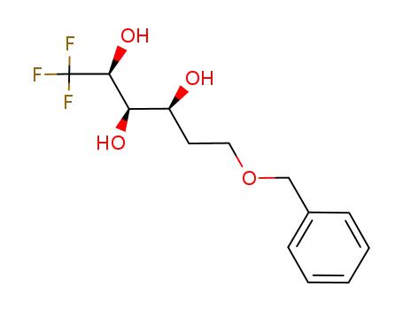 (2S,3R,4S)-6-(Benzyloxy)-1,1,1-trifluorohexane-2,3,4-triol