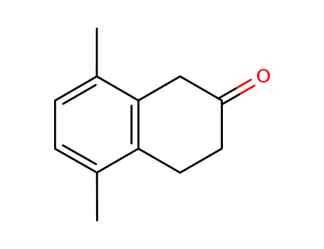 Molecular Structure of 80270-88-8 (2(1H)-Naphthalenone, 3,4-dihydro-5,8-dimethyl-)