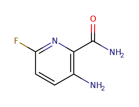 2-피리딘카르복사미드,3-아미노-6-플루오로-(9CI)
