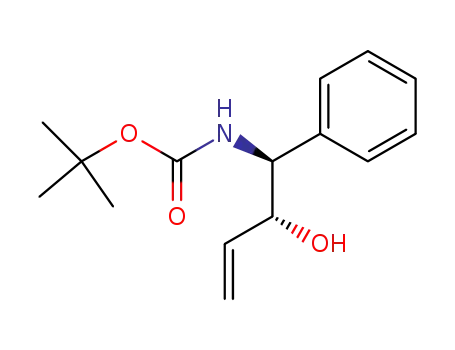 Carbamic acid, [(1S,2R)-2-hydroxy-1-phenyl-3-butenyl]-,
1,1-dimethylethyl ester