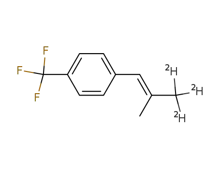 1-trifluoromethyl-4-[(E)-2-methyl-3,3,3-trideuterio-1-propenyl]benzene