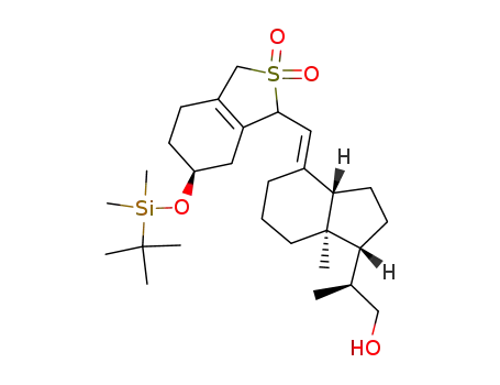 2-{4-[6-(tert-Butyl-dimethyl-silanyloxy)-2,2-dioxo-2,3,4,5,6,7-hexahydro-1H-2l6-benzo[c]thiophen-1-ylmethylene]-7a-methyl-octahydro-inden-1-yl}-propan-1-ol