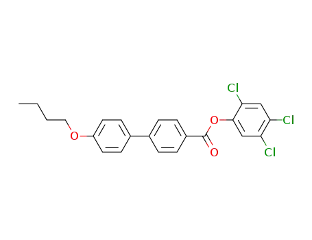 [1,1'-Biphenyl]-4-carboxylic acid, 4'-butoxy-, 2,4,5-trichlorophenyl ester