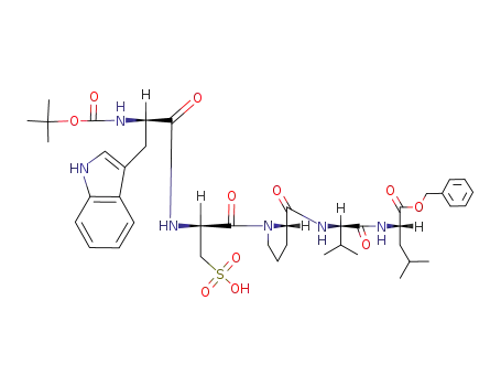 Molecular Structure of 789458-70-4 (Boc-D-Trp-D-Sal-Pro-D-Val-Leu-OBzl)