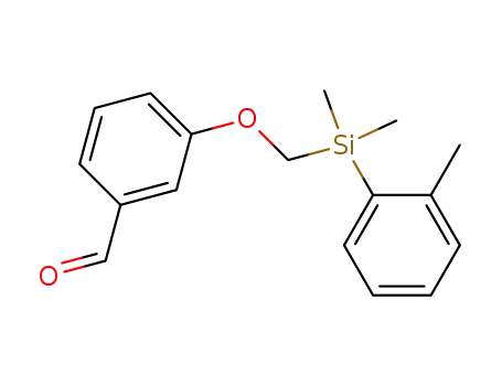 3-[(Dimethyl-o-tolyl-silanyl)-methoxy]-benzaldehyde
