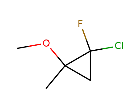 1-chloro-1-fluoro-2-methoxy-2-methylcyclopropane