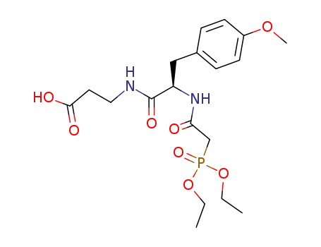 3-[(R)-2-[2-(Diethoxy-phosphoryl)-acetylamino]-3-(4-methoxy-phenyl)-propionylamino]-propionic acid