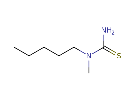 Thiourea,  N-methyl-N-pentyl-
