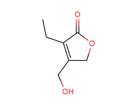 Molecular Structure of 496947-06-9 (2(5H)-Furanone, 3-ethyl-4-(hydroxymethyl)- (9CI))