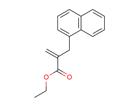 1-Naphthalenepropanoic acid, a-methylene-, ethyl ester