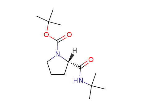 (1S)-2-(tert-butylcarbamoyl)pyrrolidine-1-carboxylic acid tert-butyl ester