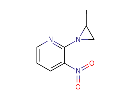 Pyridine, 2-(2-methyl-1-aziridinyl)-3-nitro-