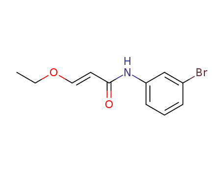 2-Propenamide, N-(3-bromophenyl)-3-ethoxy-, (E)-