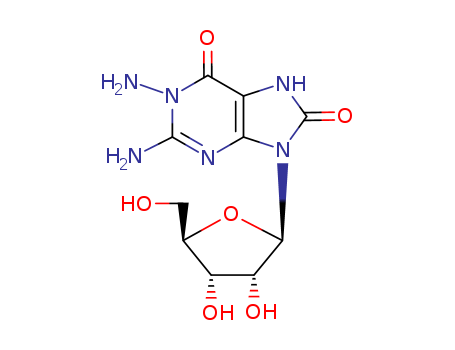 GUANOSINE,1-AMINO-7,8-DIHYDRO-8-OXO- (9CI)