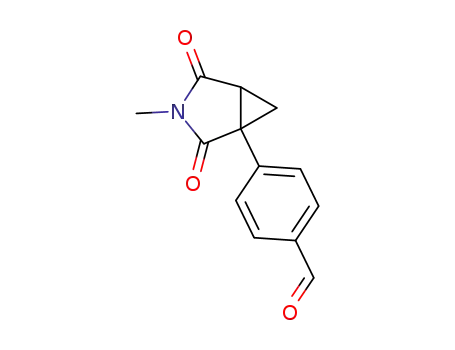 Benzaldehyde, 4-(3-methyl-2,4-dioxo-3-azabicyclo[3.1.0]hex-1-yl)-