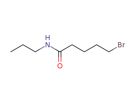 Molecular Structure of 442913-00-0 (5-Bromo-pentanoic acid propylamide)