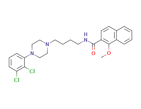 1-methoxy-naphthalene-2-carboxylic acid {4-[4-(2,3-dichloro-phenyl)-piperazin-1-yl]-butyl}-amide